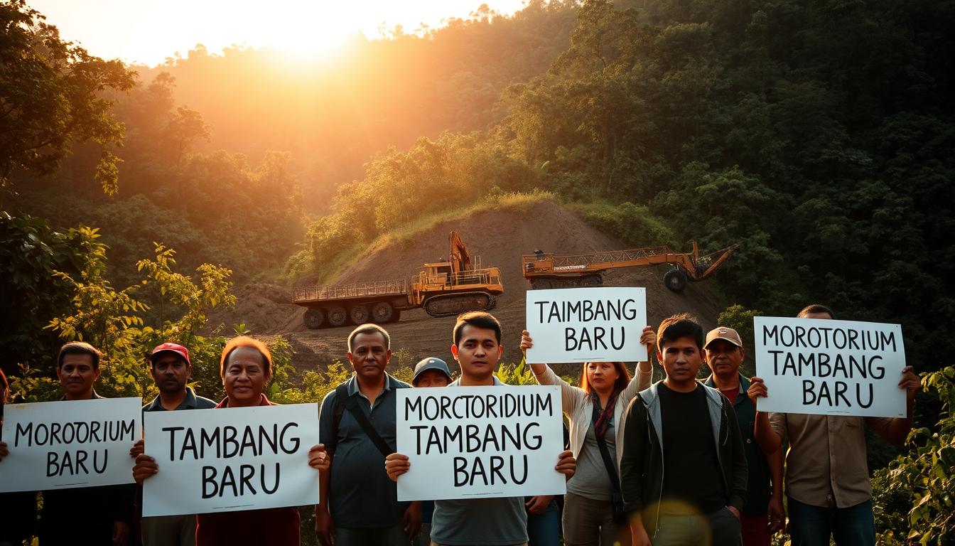 Aktivis lingkungan desak moratorium tambang baru