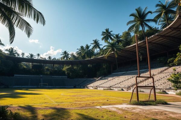 Cerita Warga, Stadion Desa di Maluku Utara Ditinggalkan Cerita warga, stadion desa di Maluku Utara ditinggalkan