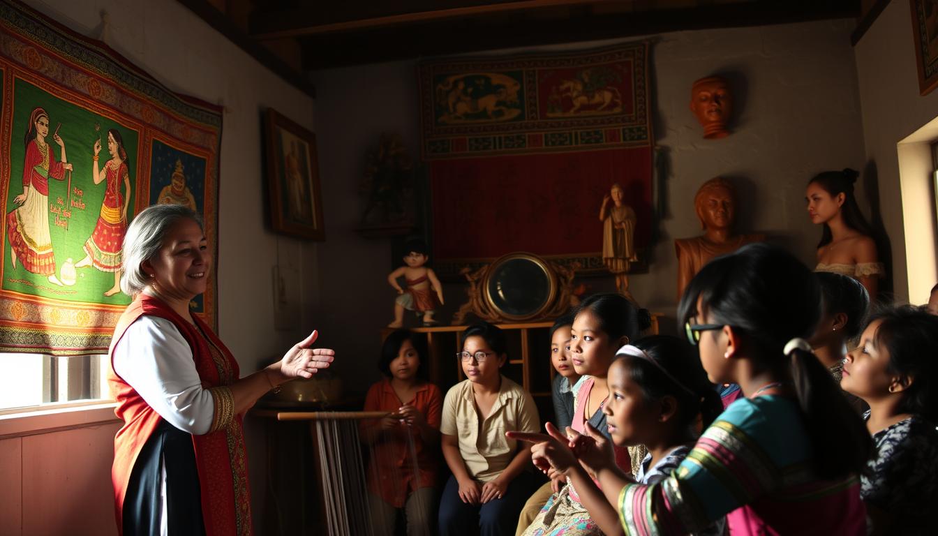 Guru ajarkan seni dan budaya lokal lewat metode tematik