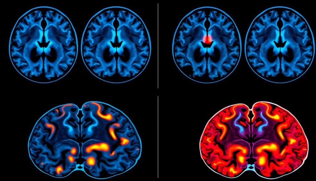 Scan otak menunjukkan aktivitas neural selama proses Mental Imagery dan Visualisasi Scan otak menunjukkan aktivitas neural selama proses Mental Imagery dan Visualisasi
