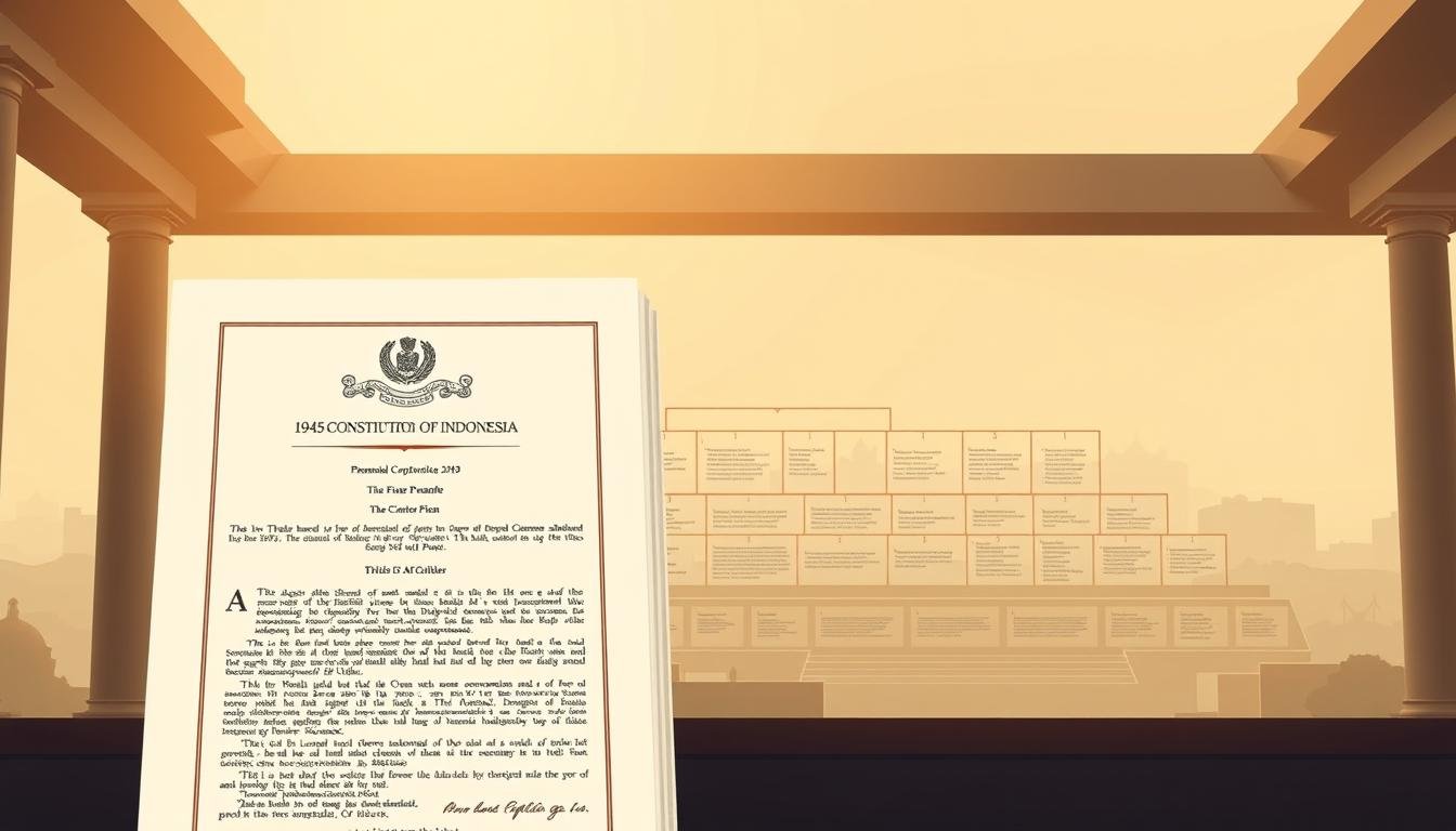 undang-undang dasar negara republik indonesia tahun 1945 terdiri atas